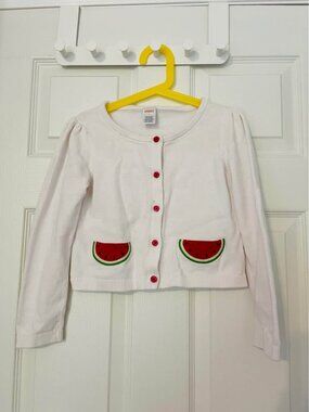 Gymboree Girls Watermelon Cardigan